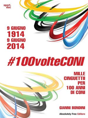 cover image of #100VolteCONI